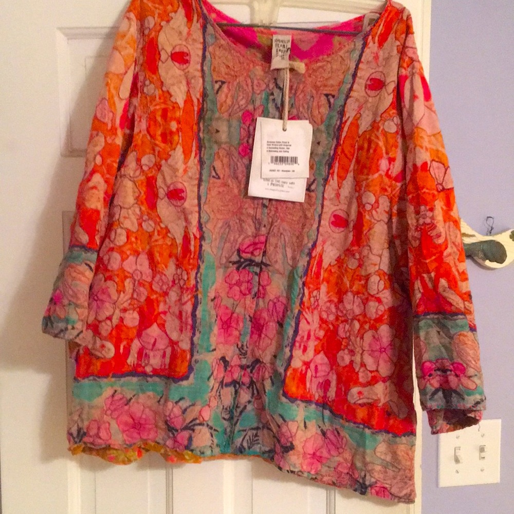 MagnoliaPearl reversible; light cotton jacket